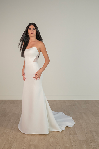 Stella York Style No. SY8081ZZ #3 (IV-IV) IVORY GOWN W IVORY TULLE LINED BACK BODICE thumbnail