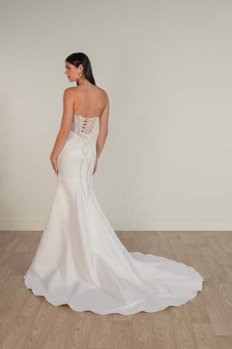 Stella York Style No. SY8081ZZ #4 (IV-IV) IVORY GOWN W IVORY TULLE LINED BACK BODICE thumbnail