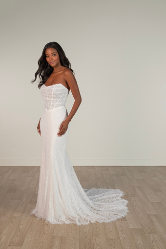 Stella York Style No. SY8086ZZ #0 default (IV-IVR) IVORY LACE OVER IVORY GOWN thumbnail
