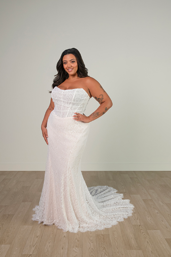 Stella York Style No. SY8086ZZ #3 (IV-IVR) IVORY LACE OVER IVORY GOWN thumbnail