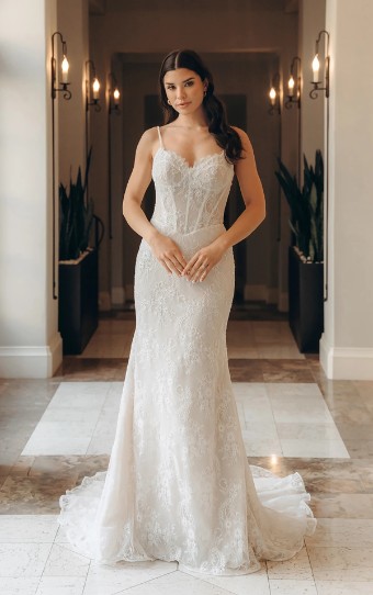 Stella York Style No. SY8122IQ #0 default (IV-IV) IVORY LACE OVER IVORY GOWN thumbnail