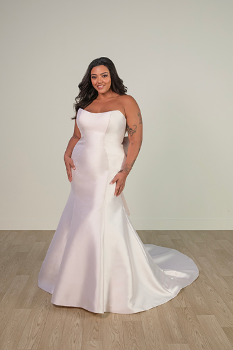 Stella York Style No. SY8159IV #3 (PI-PL) Pure Ivory Gown w Porcelain Tulle Illusion thumbnail