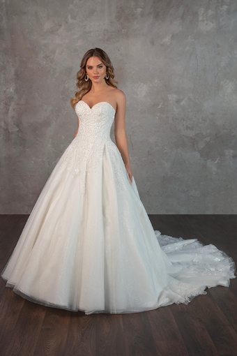 Essense of Australia Style No. D4331IQ #2 (IV-IV) Ivory Lace and Tulle over Ivory Gown thumbnail