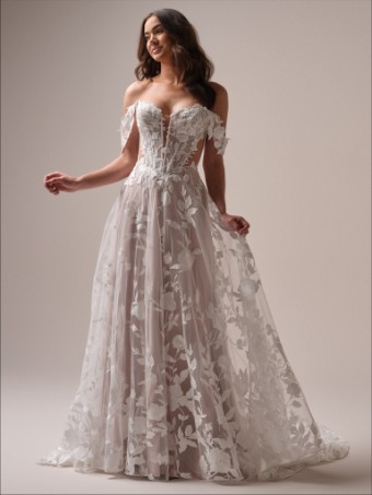 Maggie Sottero Style No. NATALIE (25MB924A01 - Unlined bodice) #0 default All Ivory (gown with Ivory Illusion) thumbnail