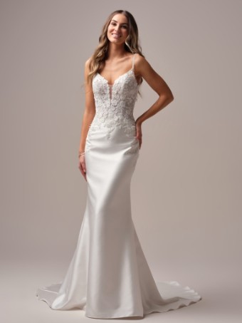 Rebecca Ingram Style No. NOVA (25RS939B01 - Lined bodice) #0 default All Ivory (gown with Ivory Illusion) thumbnail
