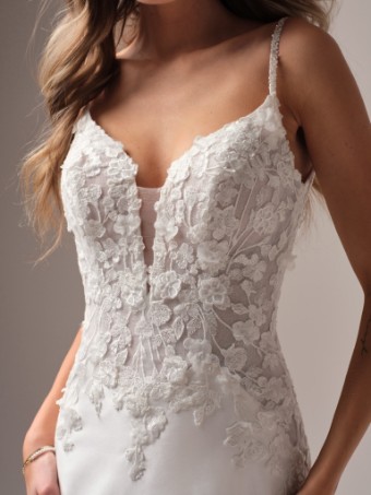 Rebecca Ingram Style No. NOVA (25RS939B01 - Lined bodice) #2 default All Ivory (gown with Ivory Illusion) thumbnail