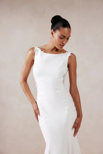 Adore by Justin Alexander Style No. Lanie 11379 #2 Ivory/Latte thumbnail