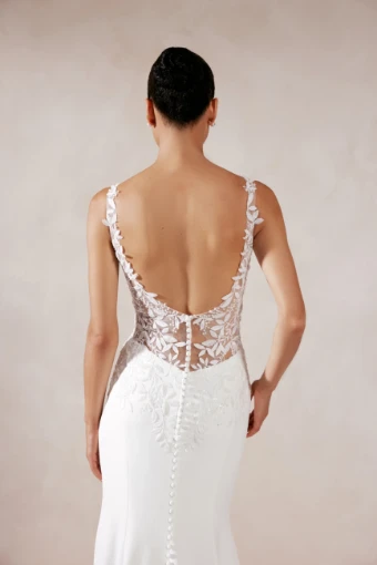 Adore by Justin Alexander Style No. Lanie 11379 #4 Ivory/Latte thumbnail