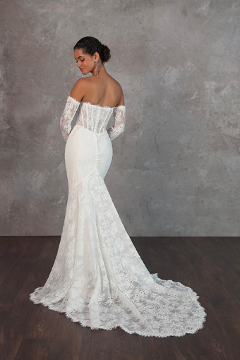 Essense of Australia Style No. D4287ZZ #1 (IV-IVR) Ivory Lace and Tulle over Ivory Gown thumbnail