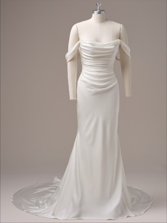 Maggie Sottero Style No. RHODA (25MB894A11 - Unembellished) #8 All Ivory thumbnail