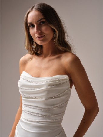 Maggie Sottero Style No. RHODA (25MB894A11 - Unembellished) #1 All Ivory thumbnail