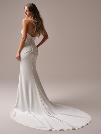 Maggie Sottero Style No. RHODA (25MB894A11 - Unembellished) #7 All Ivory thumbnail