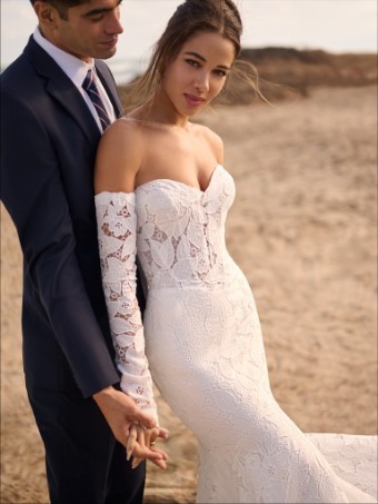 Maggie Sottero Style No. DAKOTA (25MB849B01 - Lined bodice) #1 All Ivory (gown with Ivory Illusion) thumbnail