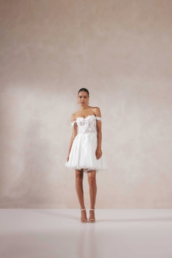 Adore by Justin Alexander Style No. Aria 11389 #0 default Ivory/Latte thumbnail
