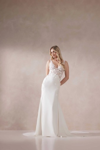 Adore by Justin Alexander Style No. Yelena 11390LND #0 default Ivory/Latte thumbnail