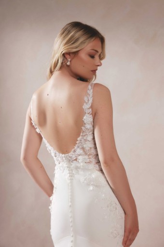 Adore by Justin Alexander Style No. Yelena 11390LND #1 Ivory/Latte thumbnail