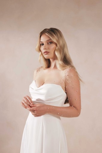 Adore by Justin Alexander Style No. Eliora 11378 #3 Ivory thumbnail