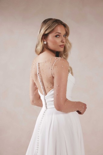 Adore by Justin Alexander Style No. Eliora 11378 #4 Ivory thumbnail