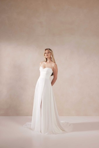 Adore by Justin Alexander Style No. Eliora 11378 #5 Ivory thumbnail