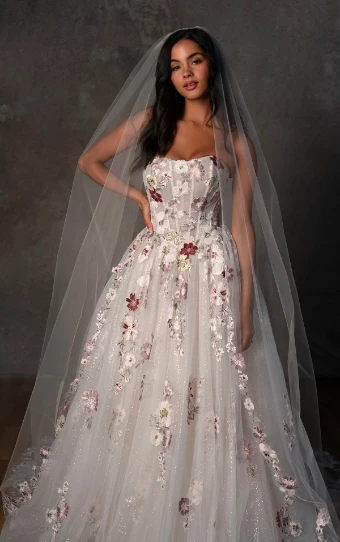 Essense of Australia Style No. D4482ZQ #0 default (IV-IV) IVORY LACE OVER IVORY GOWN thumbnail
