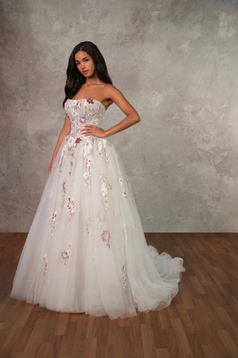 Essense of Australia Style No. D4482ZQ #3 (IV-IV) IVORY LACE OVER IVORY GOWN thumbnail