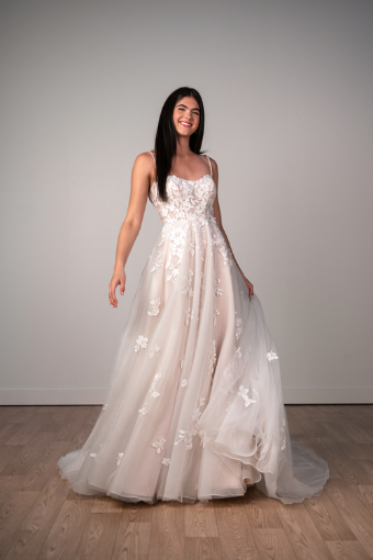 Stella York Style No. SY8213IV #5 (IV-IV) Ivory Lace and Tulle over Ivory Gown thumbnail