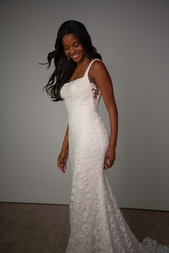 Stella York Style No. SY8253ZZ #5 default (IVIV-PL) Ivory Lace and Tulle over Ivory Gown w Porcelain Tulle Plunge thumbnail