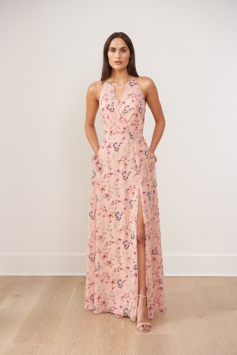 Jasmine/Belsoie Style No. B263009 GARDEN PRINT #0 default Peach Garden thumbnail