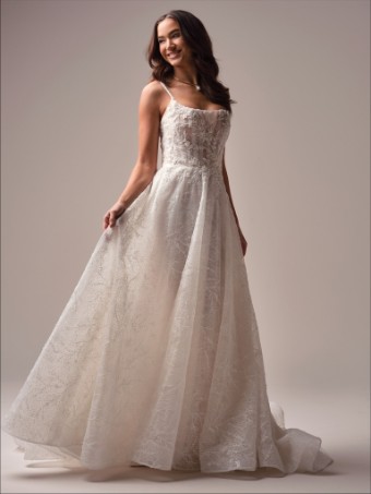 Maggie Sottero Style No. SALVADORA 25MK935A01 #1 Ivory/Silver Accent over Whisper Blush thumbnail