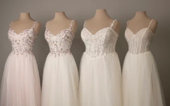 Stella York Style No. SY8113ZZ #6 default (LB-IV) LAVENDER BLUSH LACE AND IVORY FRENCH TULLE OVER IVORY GOWN thumbnail