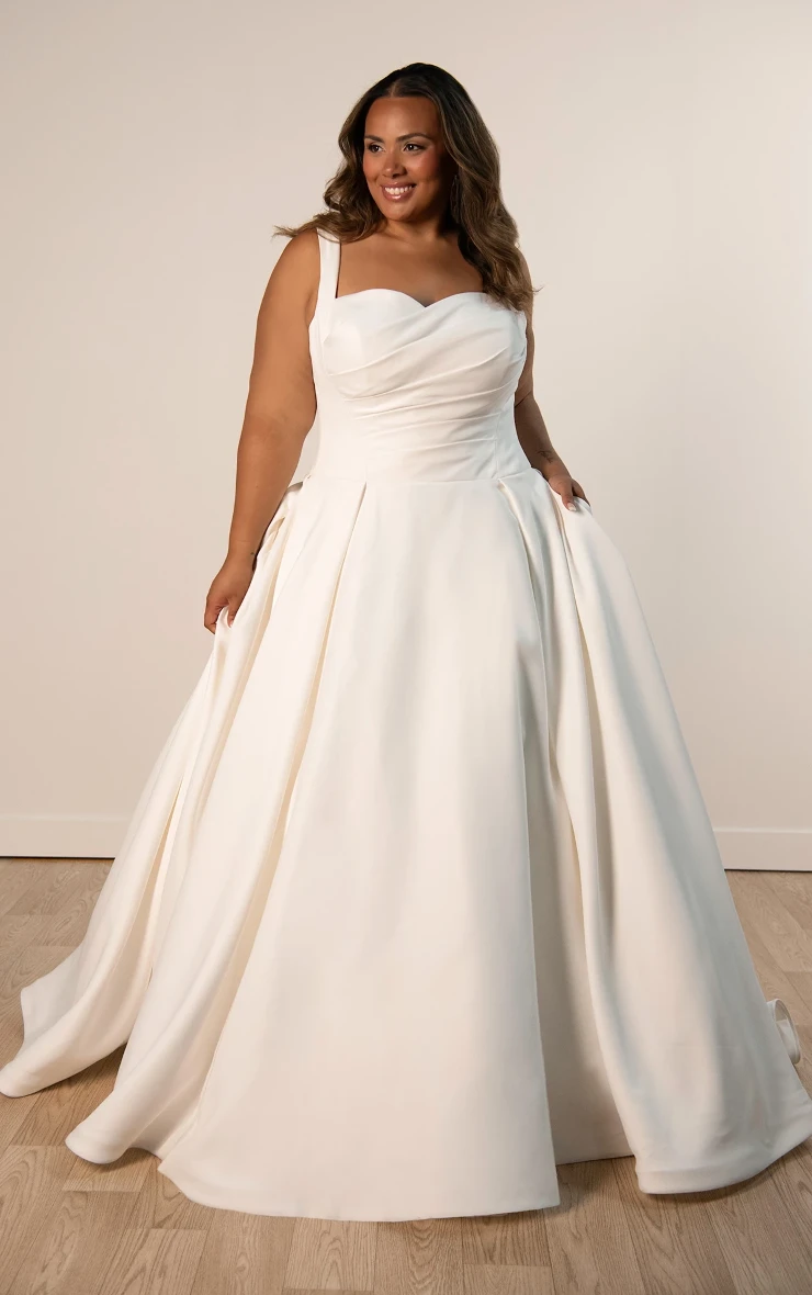 plus size formal dresses columbus ohio Ever-Pretty Inclusive Plus Size Cold Shoulder Formal Bridesmaid Dress with Flare Sleeves
