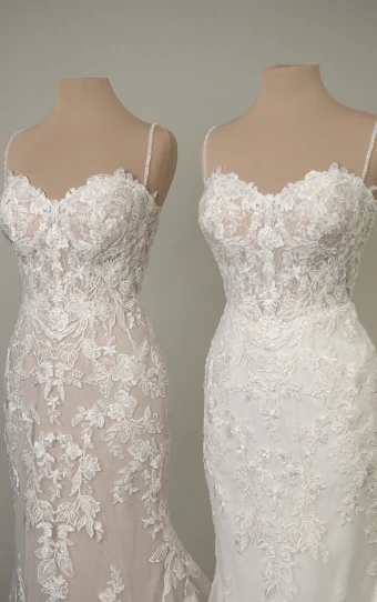 Essense of Australia Style No. D4344IQ #6 default (IV-IV) Ivory Lace and Tulle over Ivory Gown thumbnail