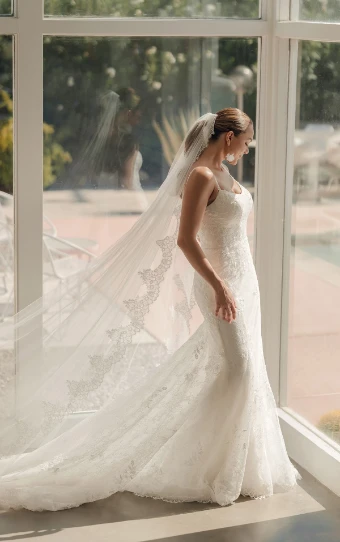 Stella York Style No. SY8237IV #0 default (IV-IV) Ivory Lace and Tulle over Ivory Gown thumbnail