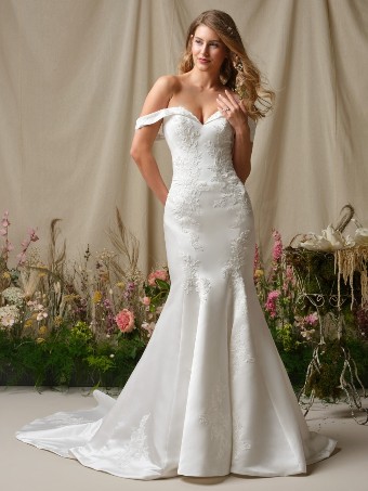 Rebecca Ingram Style No. MILEY (26RS440A01) #4 All Ivory thumbnail