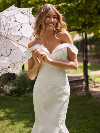 Rebecca Ingram Style No. MILEY (26RS440A01) #2 All Ivory thumbnail