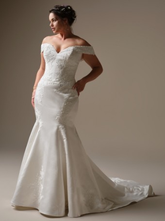 Rebecca Ingram Style No. MILEY (26RS440A01) #5 All Ivory thumbnail