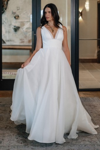 Watters - Locket Brides Style No. Begonia 16232 #1 Ivory thumbnail