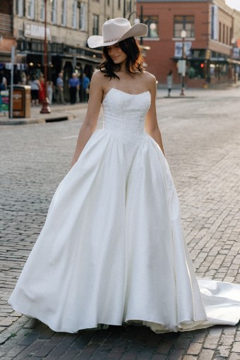 Watters - Locket Brides Style No. Fern 16235 #0 default Ivory thumbnail