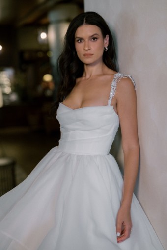 Watters - Locket Brides Style No. Lilith w/ Straps 16228 #1 Ivory thumbnail