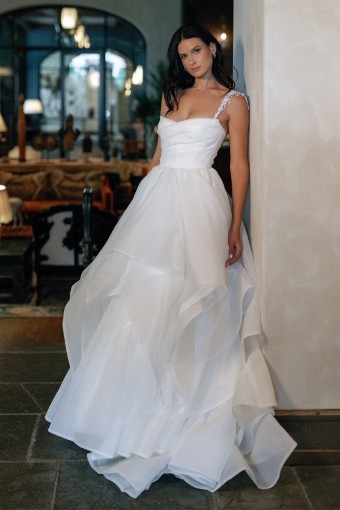 Watters - Locket Brides Style No. Lilith w/ Straps 16228 #0 default Ivory thumbnail