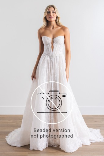 Watters - Locket Brides Style No. Charlotte Beaded 14129 #0 default Ivory-Blush thumbnail