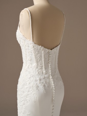 Maggie Sottero Style No. INDIA (26MB374B01 - Fully lined bodice) #3 All Ivory (gown with Ivory Illusion) thumbnail