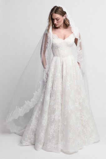 Watters - Locket Brides Style No. Louetta 17133 #6 Ivory-Blush thumbnail