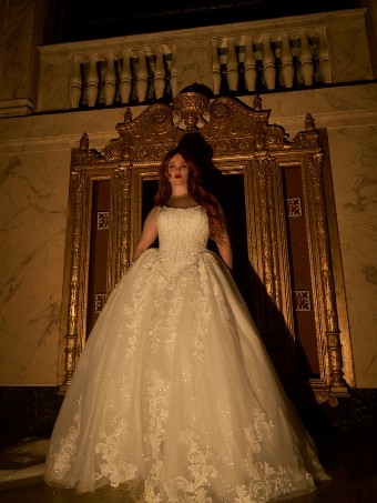 Maggie Sottero Style No. LYRA (F6MS204A01 - Glitter tulle) #1 All Ivory (gown with Ivory Illusion) thumbnail
