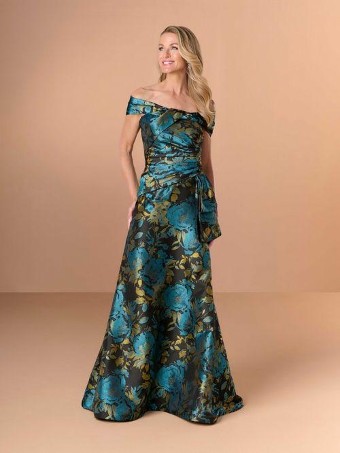 Christina Wu Elegance Style No. 17285 #3 Blue Multi thumbnail
