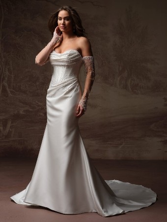 Maggie Sottero Style No. MELISSA ROYALE (F6MS042A01) #4 All Ivory thumbnail