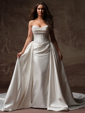 Maggie Sottero Style No. MELISSA ROYALE (F6MS042A01) #6 All Ivory thumbnail