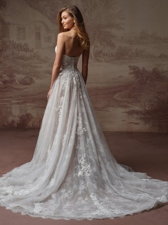 Maggie Sottero Style No. HADLEY (F6MB135B01 - Lined front bodice) #2 All Ivory (gown with Ivory Illusion) thumbnail