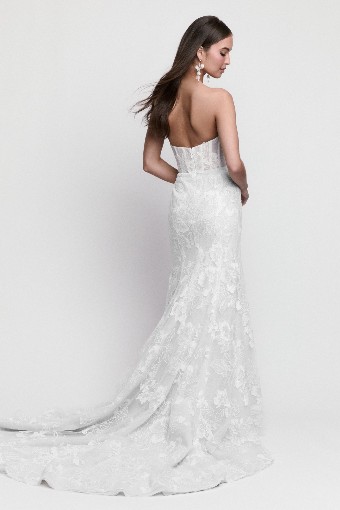 Watters - Locket Brides Style No. Tabby with Sleeves 17132 #10 Ivory-Blush thumbnail
