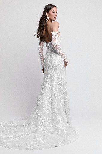 Watters - Locket Brides Style No. Tabby with Sleeves 17132 #11 default Ivory-Blush thumbnail